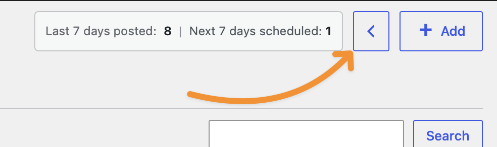Collapsing the Sidebar